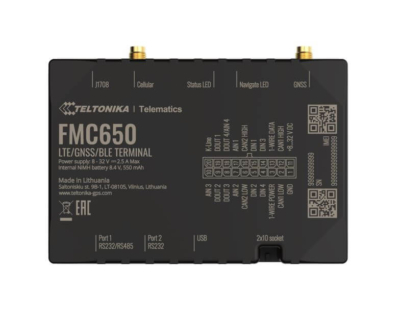 GPS трекер Teltonika FMC650 4G - зовнішній вигляд